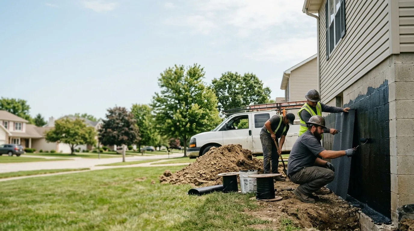Basement Waterproofing in Sweet Valley, PA near me